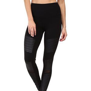 Alo Yoga High-Waist Moto Legging Black Size Small